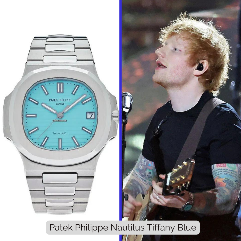 Insane Luxury - Ed Sheeran wears a Patek Philippe]