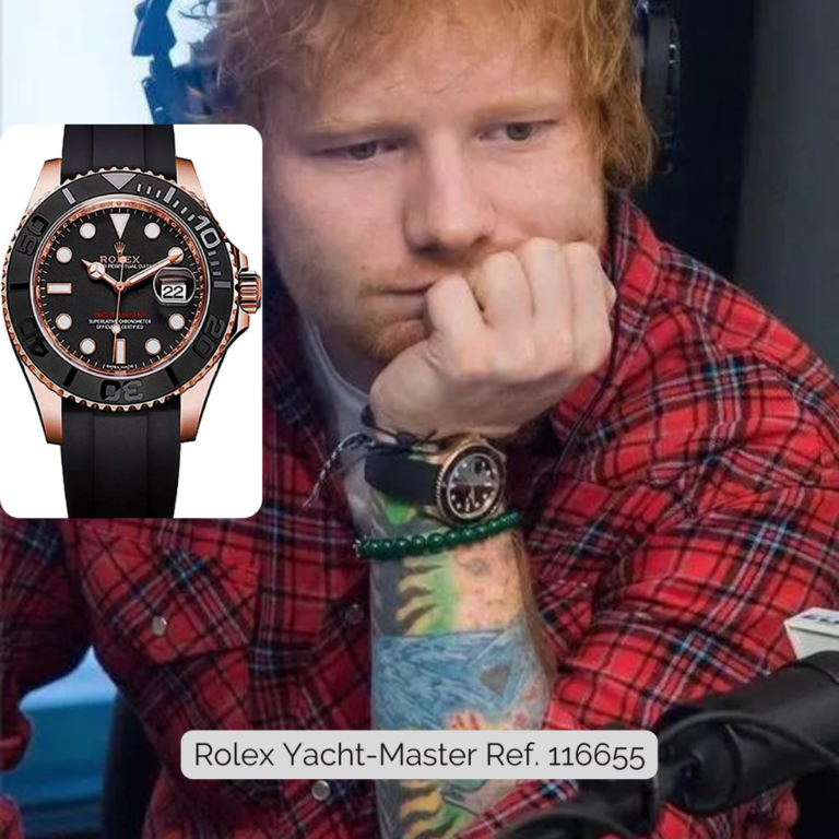 Ed Sheeran Watch Collection - 20 Luxury Watches Ed Sheeran Own