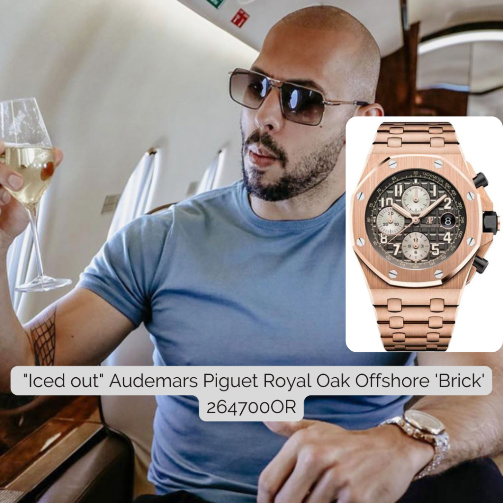 Andrew Tate Watch Collection - What Watch Does Andrew Tate Wear?