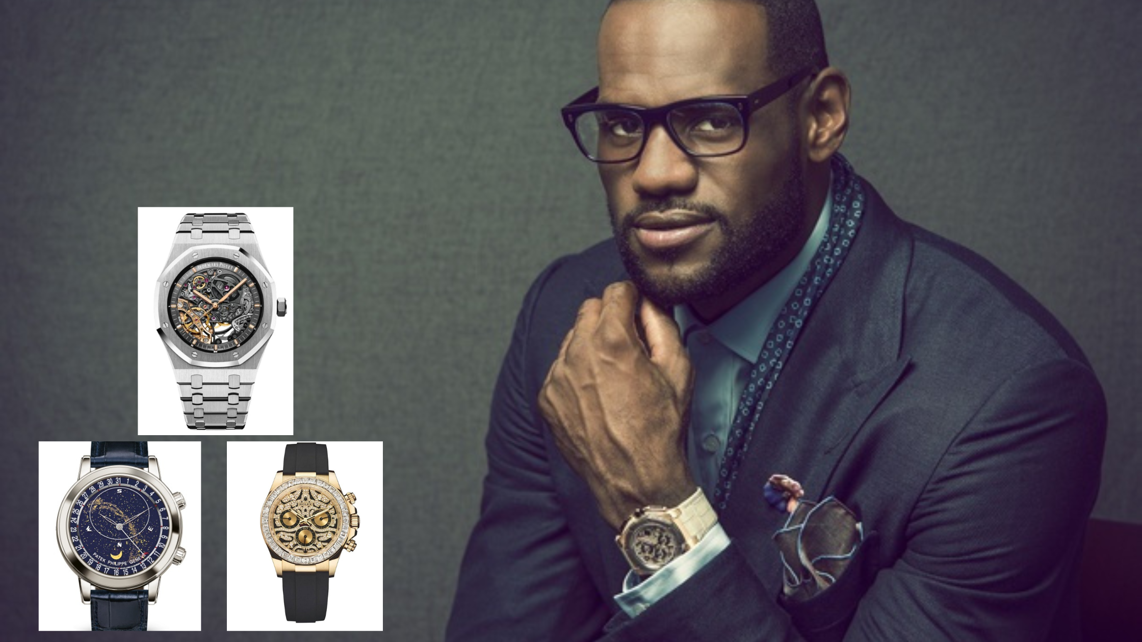 LeBron James Rolex watch collections - sportzonly