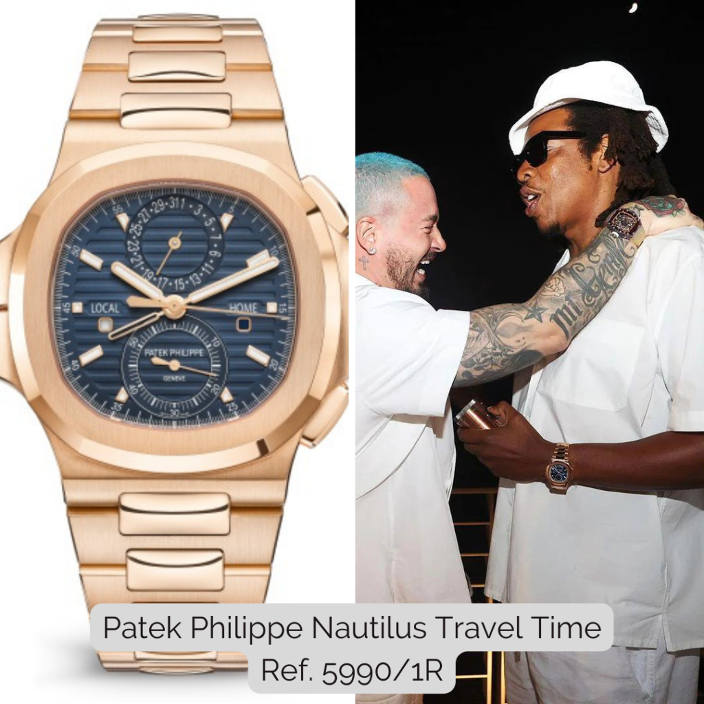 Jay-Z secures his Tiffany Blue Patek Philippe Nautilus