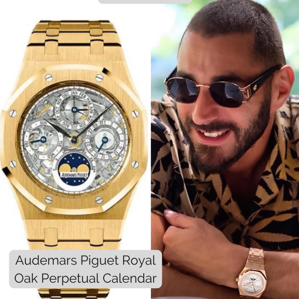 Meek Mill wearing ceramic Audemars Piguet Royal Oak Double Balanc