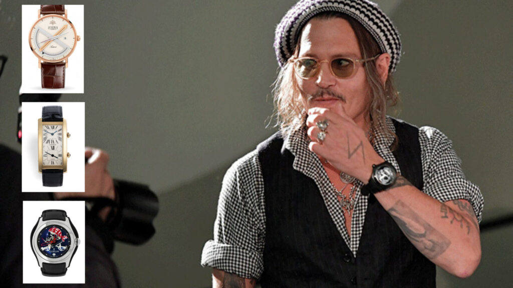 johnny depp watch collection